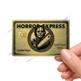 Horror Express Custom Credit Card Cover Halloween holiday Pop Culture Vinyl Skin Stickers