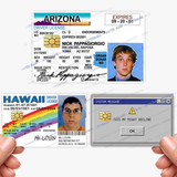 Funny System Error and McLovin Card Cover Pop Culture Vinyl Skin Stickers