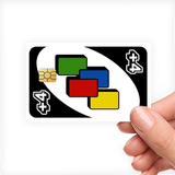 Custom Credit Card Cover Pop Culture Vinyl Skin Stickers funny sticker meme sticker