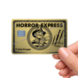 Horror Express Custom Credit Card Cover Halloween holiday Pop Culture Vinyl Skin Stickers
