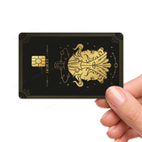 Astrology Signs Custom Credit Card Cover Pop Culture Vinyl Skin Stickers positive sticker