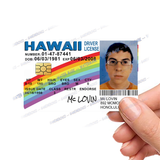 Funny System Error and McLovin Card Cover Pop Culture Vinyl Skin Stickers