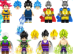 Custom Anime Minifigures Dragon Ball Z Goku, Vegeta, Piccolo and more